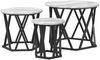 vidaXL Nesting Beistelltisch 3 pcs Graues Sonoma 868258 Bild 2