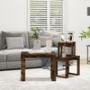 Satztische 3 Stk. Räuchereiche Holzwerkstoff [815222] Bild 3
