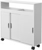 Badezimmerschrank Lumijoki 71x70x20cm Weiß [en. casa] Bild 2