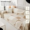 ABC 3-teiliges Tischdecke-Set, beige, Textil, 7 x 35 x 34 cm Bild 5
