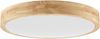 Brilliant LED Deckenleuchte Moreen G81105/75 Badezimmer, Wohnzimmer, Küche, Arbeitszimmer, Schlafzimmer Metall/Holz/Kunststoff Outdoor, Indoor Decke braun - LED fest integriert Bild 4