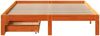 vidaXL Massivholzbett mit Schubladen Wachsbraun 140x190 cm Kiefer 3301962 Bild 4