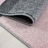 SIMPEX24 Teppich Kariert Design, Läufer, Höhe: 11 mm, Kurzflor Teppich Wohnzimmer Kariert Design Rosa Teppich im Modern Stil Bild 3