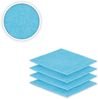12 x Seiftuch 500 g/m² 30 x 30 cm Türkis Bild 2