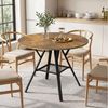 Bealife Esstisch Esstisch Runder mit Stauraum, für 4-6 Personen, R=100/120 cm Bild 3