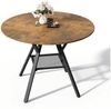 Bealife Esstisch Esstisch Runder mit Stauraum, für 4-6 Personen, R=100/120 cm Bild 2