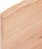 vidaXL Tischplatte Hellbraun 80x40x2 cm Massivholz Eiche Behandelt 3156353 Bild 5