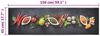 vidaXL Küchenteppich Waschbar Gewürze 45x150 cm Samt 136540 Bild 5