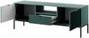 Selsey „Vellore“ TV-Lowboard mit Schublade und schwarzem Gestell, Grün, 154 cm Bild 4