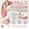SEI Design Stillkissen Seitenschläferkissen XXL 190x35 Schwangerschaftskissen Lagerungskissen, Schwangerschaftskissen mit Bezug, 1-tlg, Seitenschläferkissen, Premium-Jersey-Bezug Bild 2