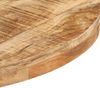vidaXL Bistrotisch Rund Ø70x75 cm Raues Mangoholz 320267 Bild 4