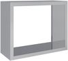 vidaXL Brennholzregal 100x40x80 cm Verzinkter Stahl 850980 Bild 2