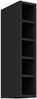 Hängeschrank Regal 15 cm Schwarz matt Küchenzeile Küche SIENA / MONZA / ARONA Bild 5
