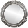 vidaXL Bullaugen-Spiegel Wandmontage Ø50 cm Aluminium und Glas 357850 Bild 2