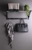 Moderne Garderobe DOVER aus Metall ca. 78x34x32cm Bild 4