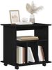 vidaXL Rollschrank Schwarz Eichen-Optik 60 x 45 x 55 cm Holzwerkstoff 862674 Bild 3