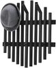 Garderoben-Set >BANTRY< (4-teilig) Eiche / schwarz - 150x190x30cm (BxHxT) Bild 4