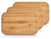 ZELLER 25260 Vesperbrettchen-Set 3-tlg, Bambus, ca. 22 x 14 x 0,8 cm Bild 5