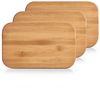 ZELLER 25260 Vesperbrettchen-Set 3-tlg, Bambus, ca. 22 x 14 x 0,8 cm Bild 3