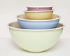 Riess Obstschüssel Emaille Salatschüssel | 30cm Blau Bild 2