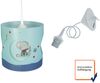 LED Kinderzimmer Deckenleuchte Lampenschirm drehend Motiv Lolo Lombardo Bild 3
