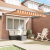 vidaXL Ausziehbare Markise Gelb und Orange 350 x 250 x 165 cm 3330260 Bild 3