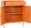 vidaXL Lagerschrank Orange 80 x 35 x 101,5 cm Stahl [336156] Bild 5