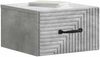 vidaXL Wandmontierter Nachttisch 2 pcs Betongrau 34,5 x 33 x 20 cm 898602 Bild 2