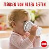 NUK Trinklernbecher NUK Magic Cup 2er – Krabbe & Katze 230ml + Zubehör, BPA-frei Bild 2