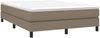vidaXL Polsterbett, Stoff, 25,0 cm, Taupe, 140x200 cm Bild 3