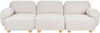 Modulsofa 3-Sitzer AMLI Bouclé Cremeweiß Bild 4