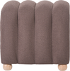 Pouf IDYLLWILD Bouclé Braun Bild 5