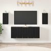 vidaXL TV-Schrankset 7 pcs Schwarz Eichen-Optik 30,5 x 30 x 60 cm 3393145 Bild 4