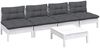 vidaXL 5-tlg. Garten-Lounge-Set mit Anthrazit Kissen Kiefernholz 3096131 Bild 3