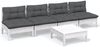 vidaXL 5-tlg. Garten-Lounge-Set mit Anthrazit Kissen Kiefernholz 3096131 Bild 2