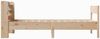 vidaXL Massivholzbett ohne Matratze 75x190 cm Kiefernholz 3306951 Bild 5