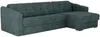 Vente-unique - DARIELO Sofa Stoff Blau - B 223 cm152 cm x H 85 cm x L 295 cm Bild 5