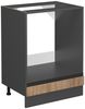 Küchenfront R-Line Goldkraft Eiche 59.6 x 11.2 cm Möbelfront für den Herdumbauschrank Vicco Bild 5