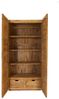 Kleiderschrank Sheesham 96x61x200 braun geölt NATURE BROWN #501 Bild 3
