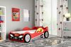 Kinderbett Monza mit Lattenrost 90x190 cm in Rot Bild 2
