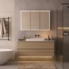 HOME DELUXE Badezimmerspiegelschrank LED-Spiegelschrank EVE - Größenauswahl inkl. Doppelsteckdose, Anti-Beschlag-System, Farbtemperaturwechsel Bild 5