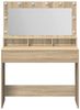 vidaXL Schminktisch Sonoma-Eiche 100 x 41 x 135 cm Holzwerkstoff 865102 Bild 4