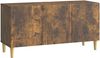 vidaXL TV-Schränk Geräucherte Eiche 99 x 34,5 x 50 cm Holzwerkstoff 894720 Bild 2