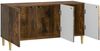 vidaXL TV-Schränk Geräucherte Eiche 99 x 34,5 x 50 cm Holzwerkstoff 894720 Bild 4