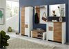 Garderobenschrank vito Materio, Holzwerkstoff, Kunststoff, Weiß, Holzfarben, 80 x 198 x 39 cm Bild 5