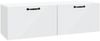 vidaXL Wandmontierter TV-Schrank Weiß 98 x 31 x 30 cm Holzwerkstoff 898725 Bild 2