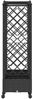 vidaXL Hochbeet mit Rankgitter und Dach Schwarz 207 x 40 x 129 cm PP 3423149 Bild 5