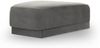 Micadoni Hocker Miley Samtstoff Bluvel Hellgrau Bild 2
