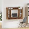 vidaXL Wandtisch mit Regal Altholz 105 x 48 x 75 cm Holzwerkstoff 869192 Bild 4