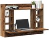 vidaXL Wandtisch mit Regal Altholz 105 x 48 x 75 cm Holzwerkstoff 869192 Bild 3